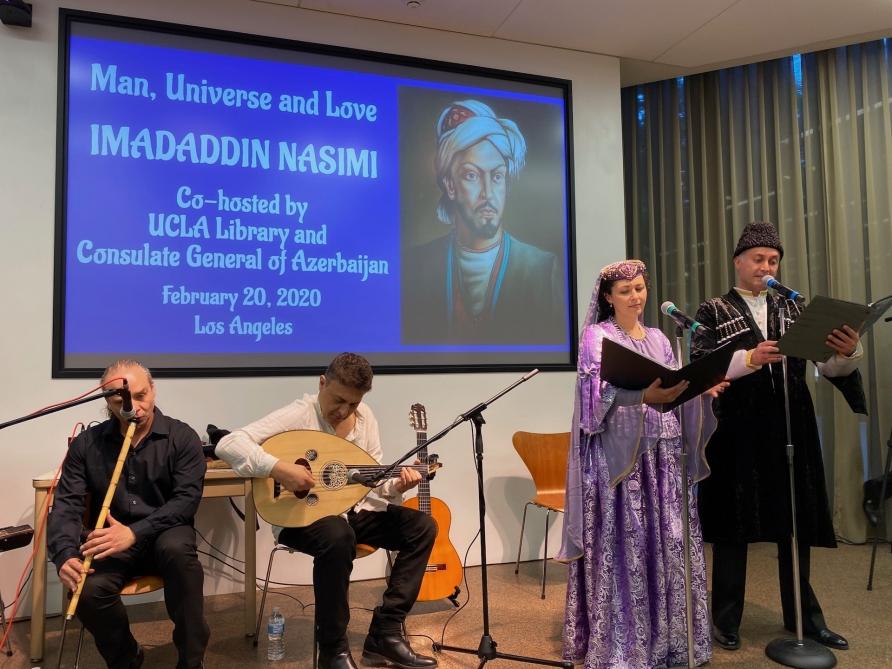 Nasimi’s poetry highlighted in Los Angeles [PHOTO]