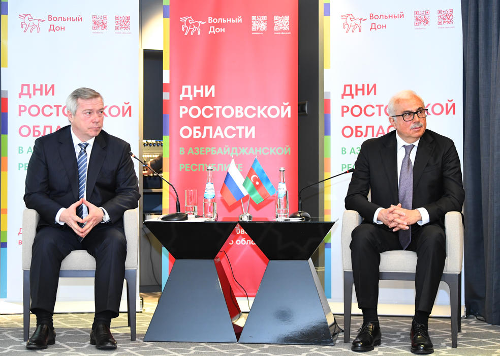 Azerbaijan, Russia's Rostov Region ink cooperation agreement [PHOTO]