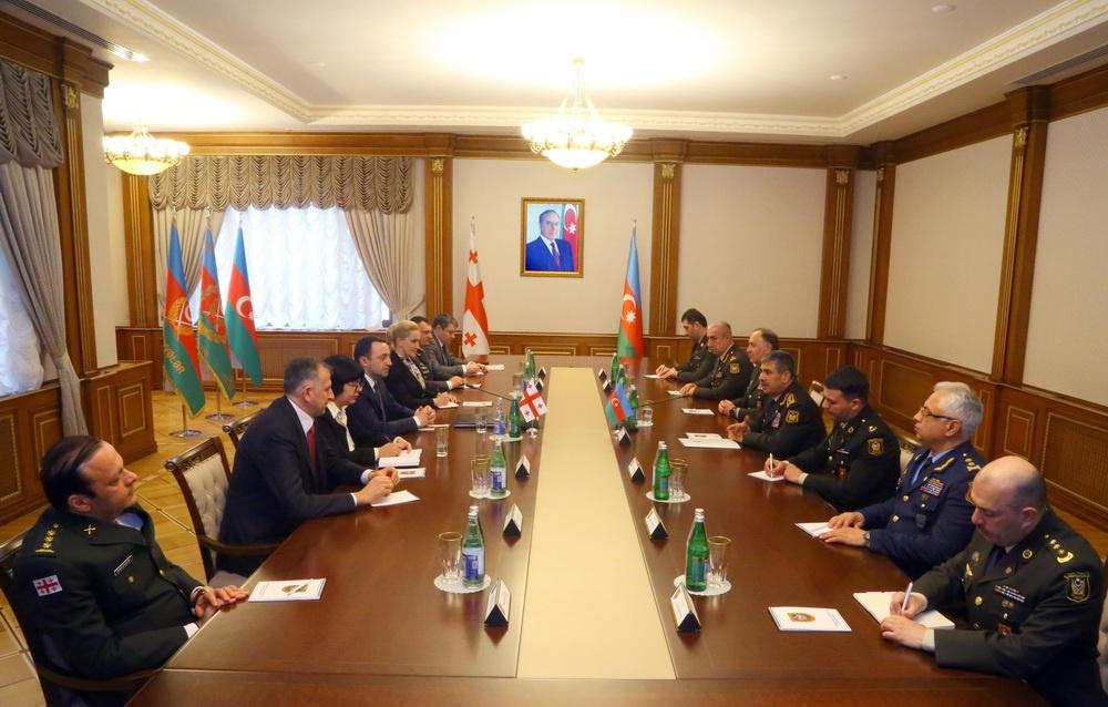 Azerbaijan, Georgia mull military cooperation [PHOTO]