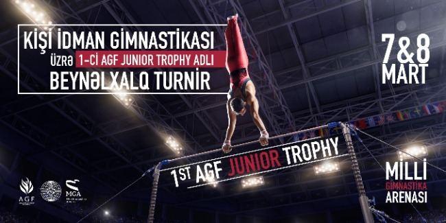 Winners of 1st AGF Junior Trophy International Tournament in exercises on horizontal bar announced