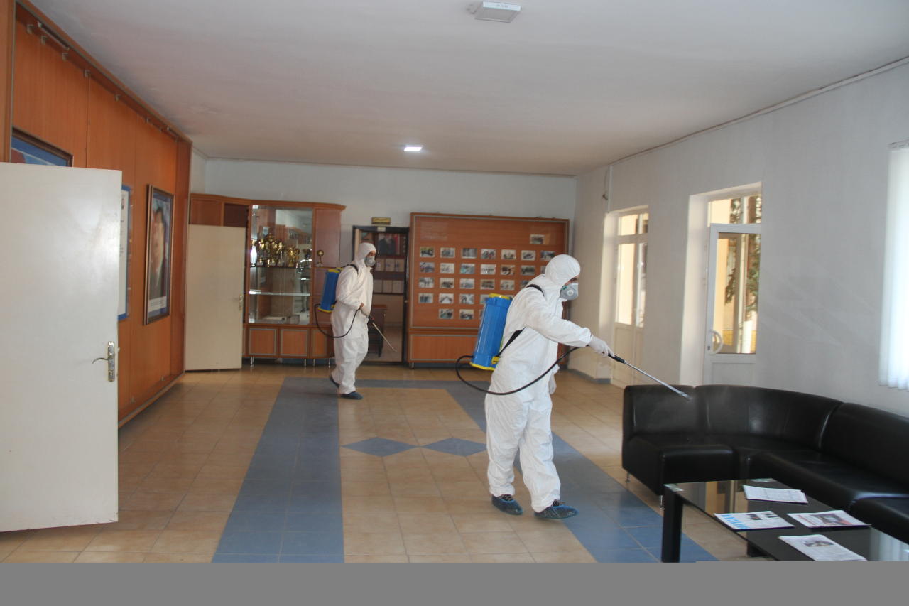 The National Tourism Agency applies disinfection measures in historic places [PHOTO]