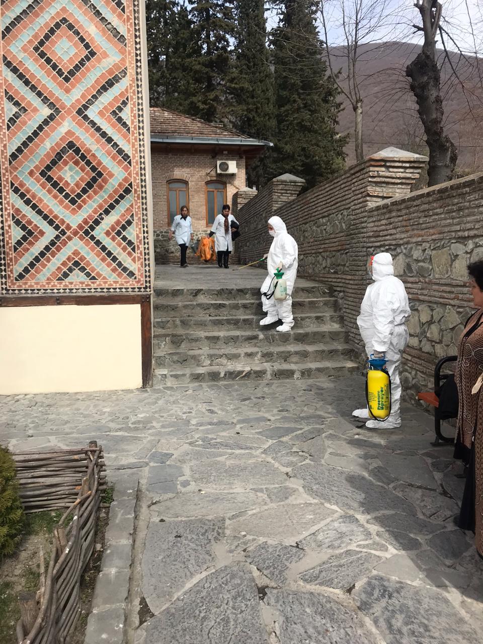 State Tourism Agency holds disinfection measures in historical places [PHOTO] - Gallery Image