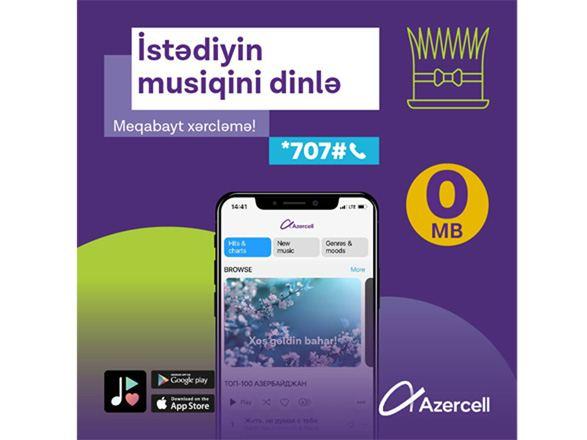 Mobile music with Zvuk becomes unlimited for all Azercell subscribers!