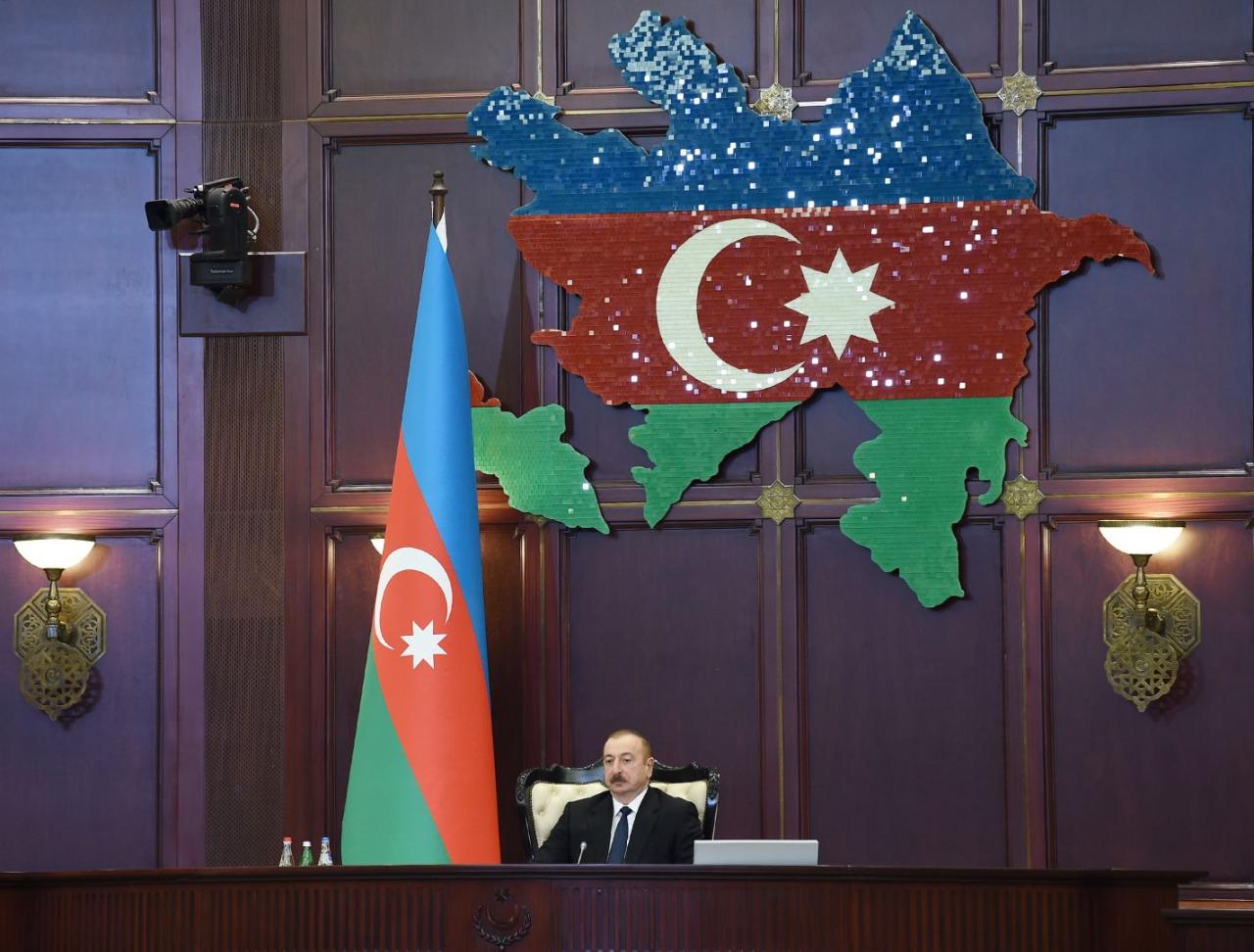 President Ilham Aliyev: Parliamentary elections showed again that people value our political course highly [PHOTO]