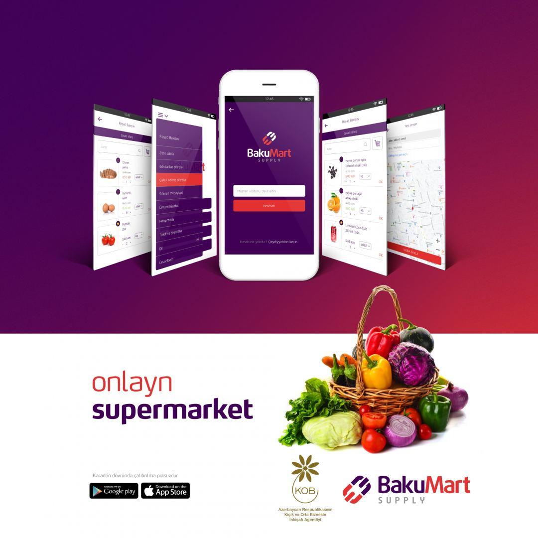 Online supermarket created with help of Azerbaijani Agency for Development of SMEs