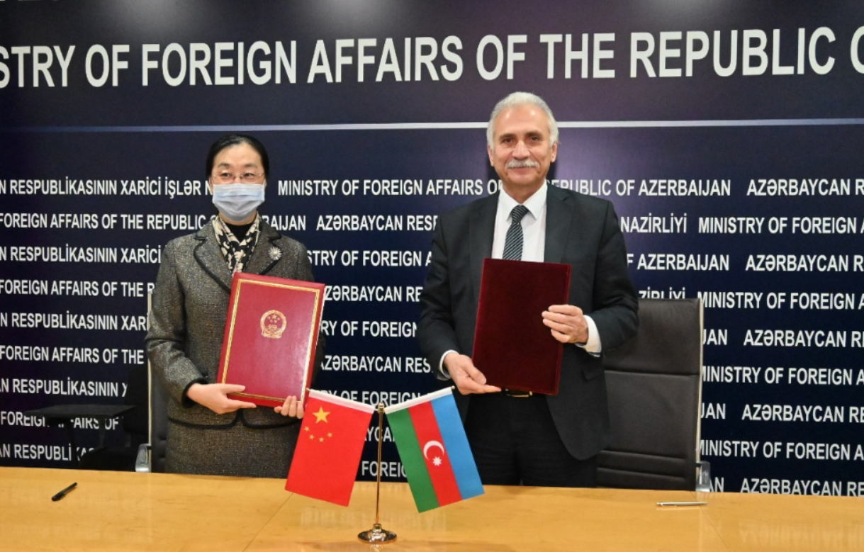 Azerbaijan, China sign assistance acts to fight COVID-19 [PHOTO] - Gallery Image