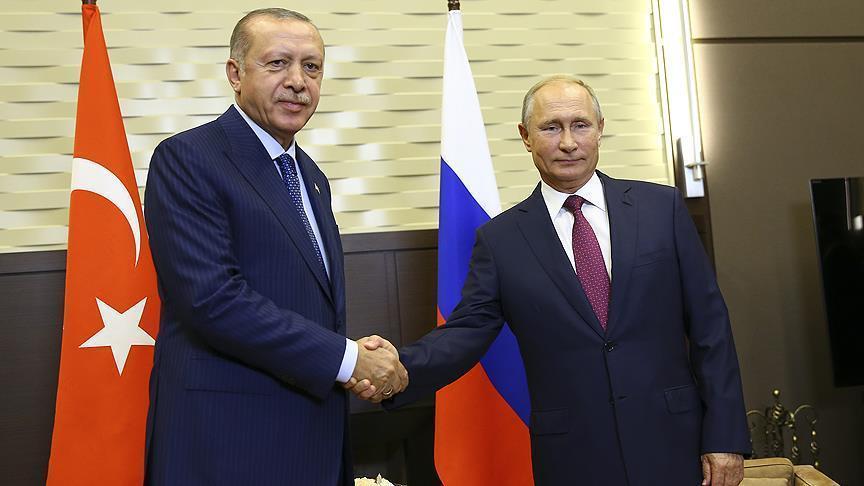 Erdogan, Putin discuss situation in Idlib