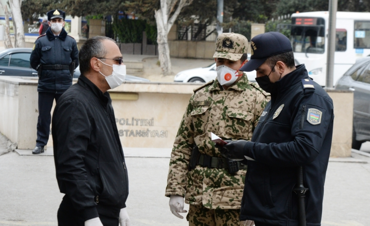 Azerbaijan detains six, fines 3,796 people for violating quarantine regime