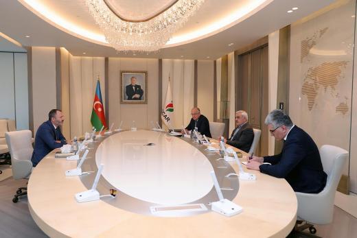 SOCAR, Total discuss development of Absheron gas field in Caspian Sea