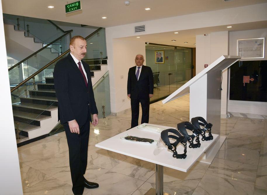President Ilham Aliyev inaugurates AzerEnergy's new complex [UPDATE]