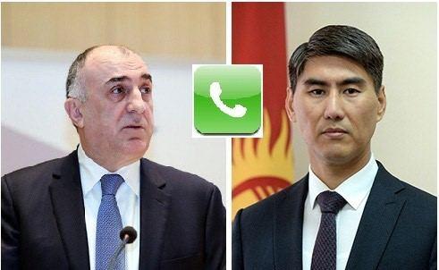 Azerbaijani, Kyrgyz FMs mull bilateral cooperation