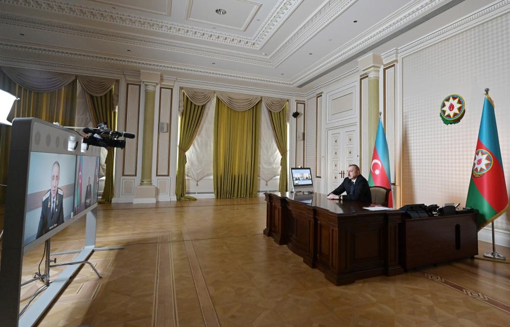 President Aliyev receives newly-elected Prosecutor General in videoconference [UPDATE] - Gallery Image