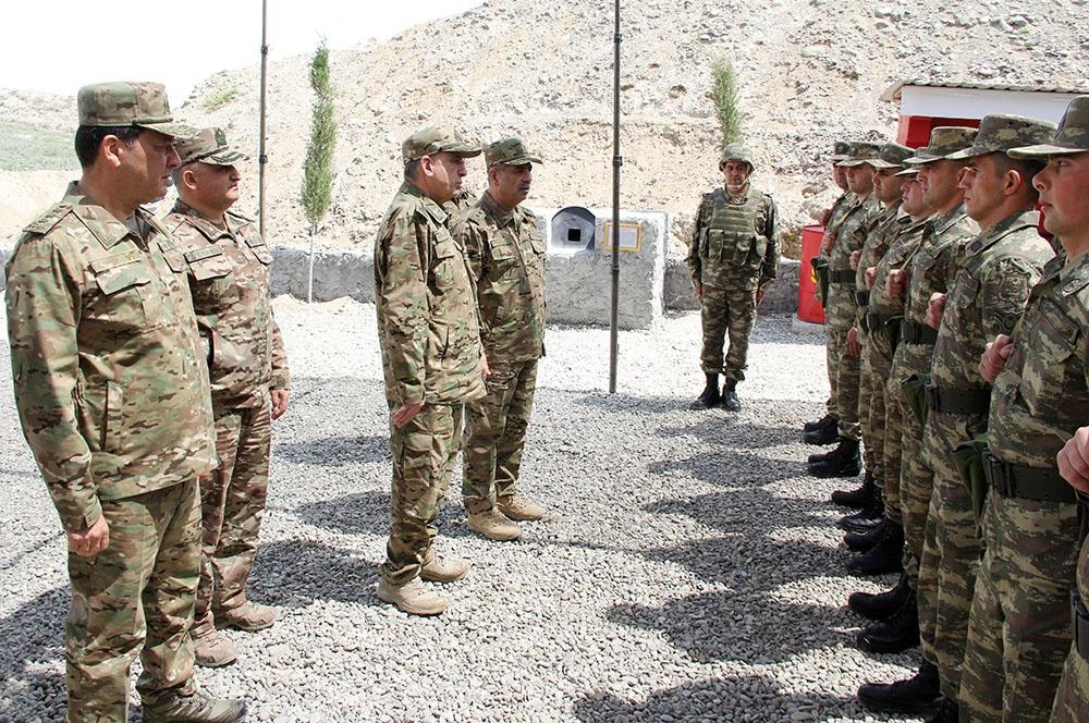 Azerbaijani senior officials visit military units on frontline [PHOTO/VIDEO]