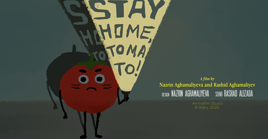 "Stay Home, Tomato!" short animation to be screened at IMAGINE Euro Tolerance Festival 2020 [PHOTO/VIDEO]