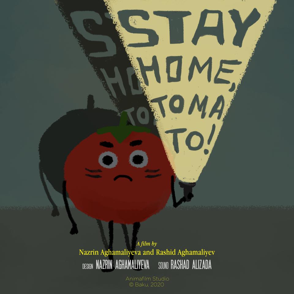 "Stay Home, Tomato!" short animation to be screened at IMAGINE Euro Tolerance Festival 2020 [PHOTO/VIDEO] - Gallery Image