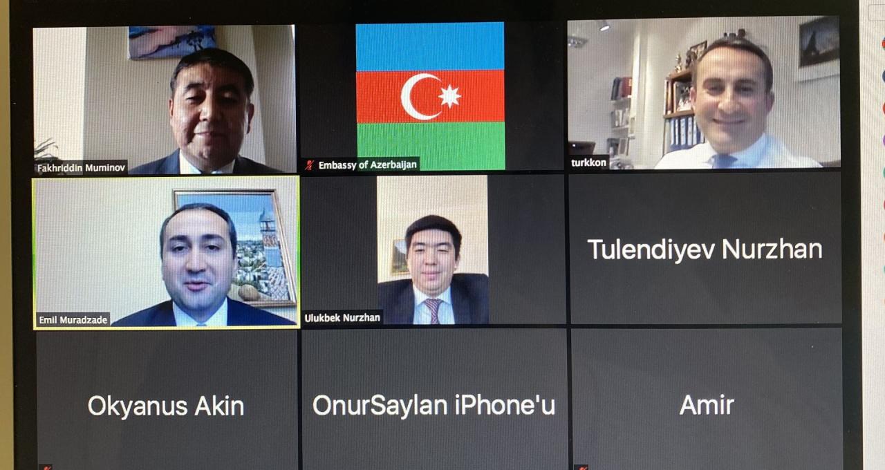 Consuls of Turkic Speaking States in Washington hold meeting via video conference