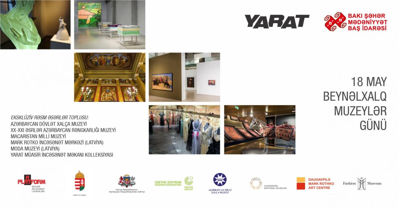 Events of Night of Museums multimedia project will be highlighted on digital platform of YARAT