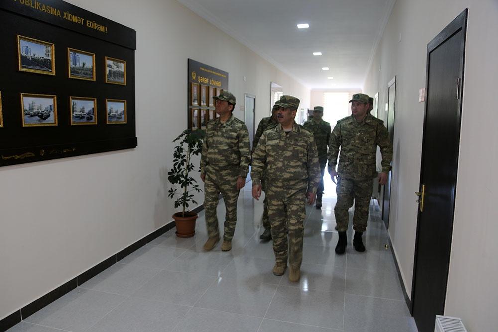 Defense Ministry officials inspect new military units in frontline [PHOTO] - Gallery Image