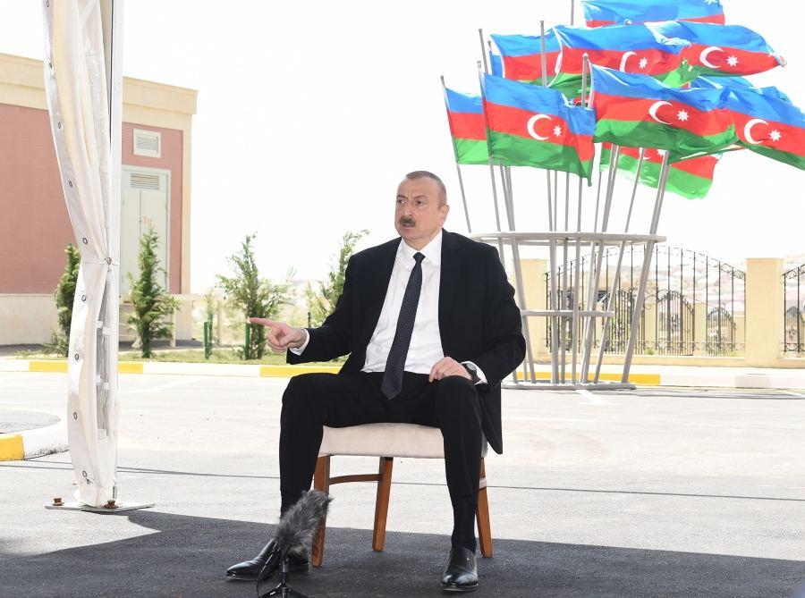 President Aliyev urges phased settlement of Nagorno-Karabakh conflict [UPDATE]