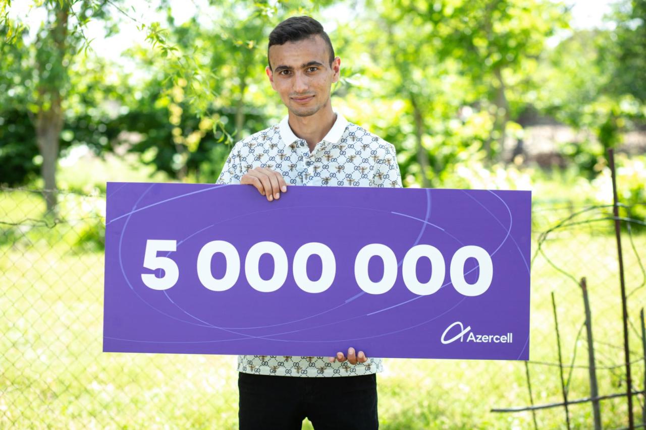 5 million beating hearts of Azercell! [PHOTO/VIDEO]