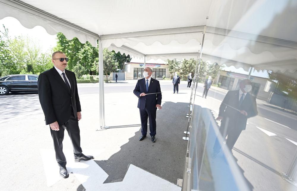 President Aliyev inaugurates new projects in Tartar [PHOTO]