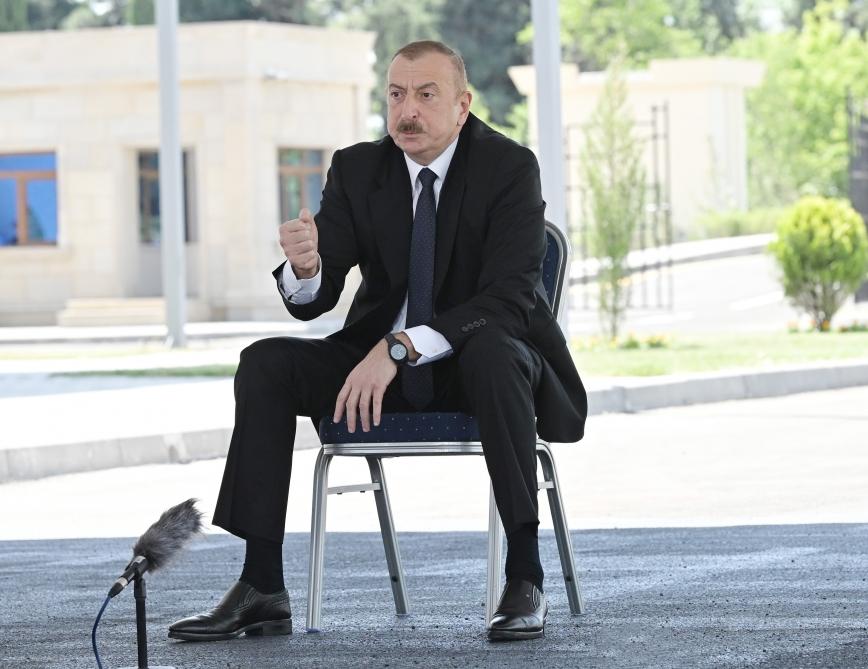 President Aliyev: Not a single Azerbaijani left in Armenia