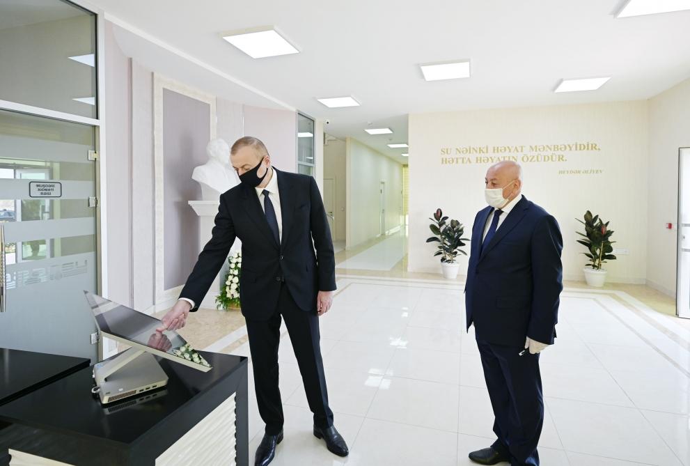 President Ilham Aliyev inaugurates new projects in Aghjabadi [UPDATE]