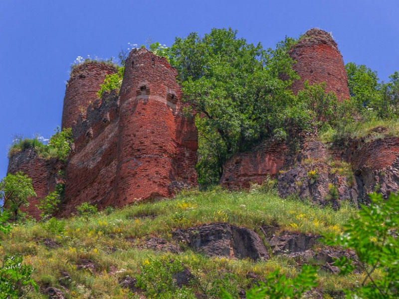 Majestic medieval fortress in Gadabay