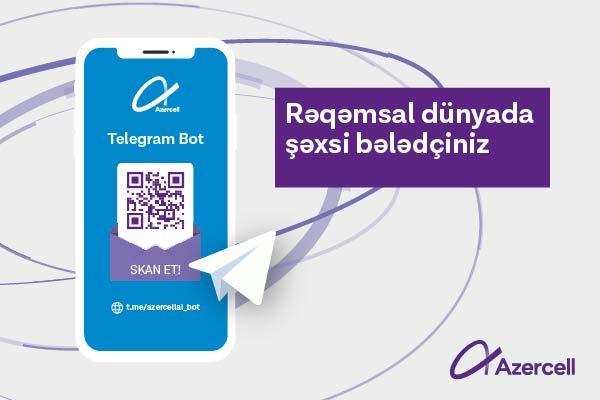 Azercell “Telegram Bot” – your new guide in digital world!