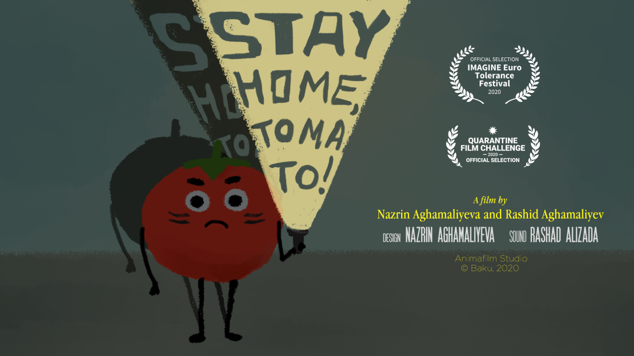 "Stay Home, Tomato!" short animation joins Quarantine Film Challenge [VIDEO]
