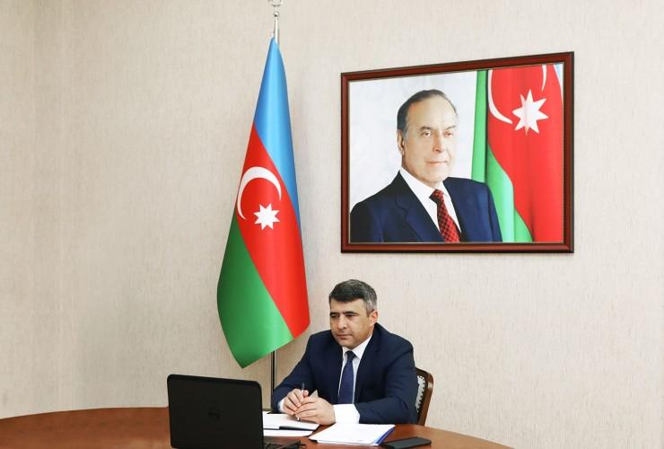 Azerbaijan's Agriculture Minister, MEDEF mull agrarian sector in post-pandemic period [PHOTO]