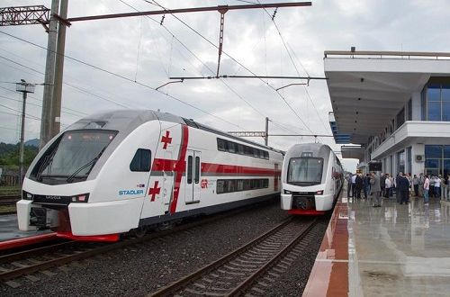 Georgia resumes railway services