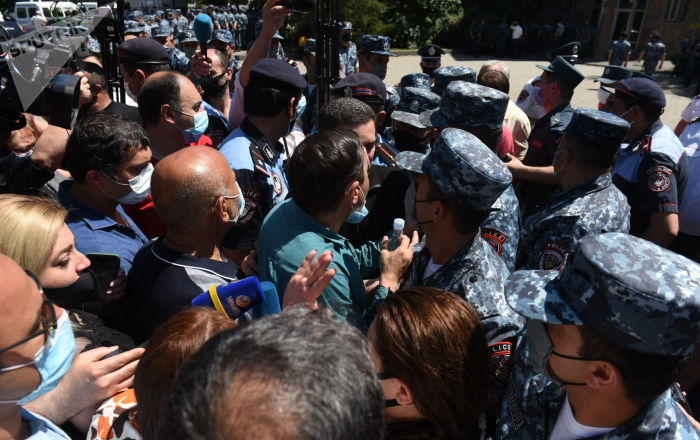 Armenian police detains 154 people during protests across Yerevan