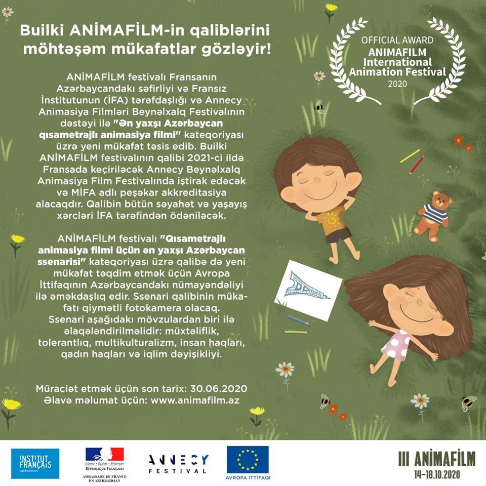 Good news for Azerbaijani animation artists!