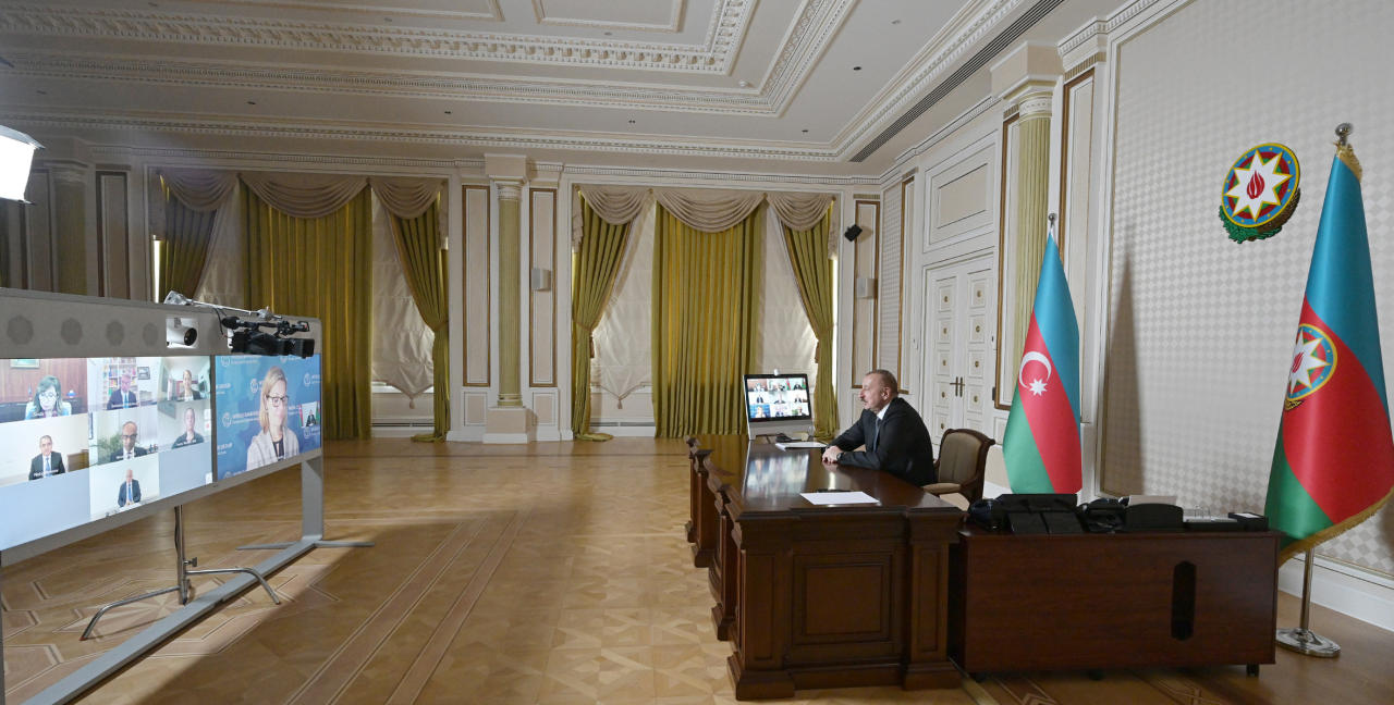President Aliyev says economic growth, diversification among Azerbaijan's priorities [UPDATED]