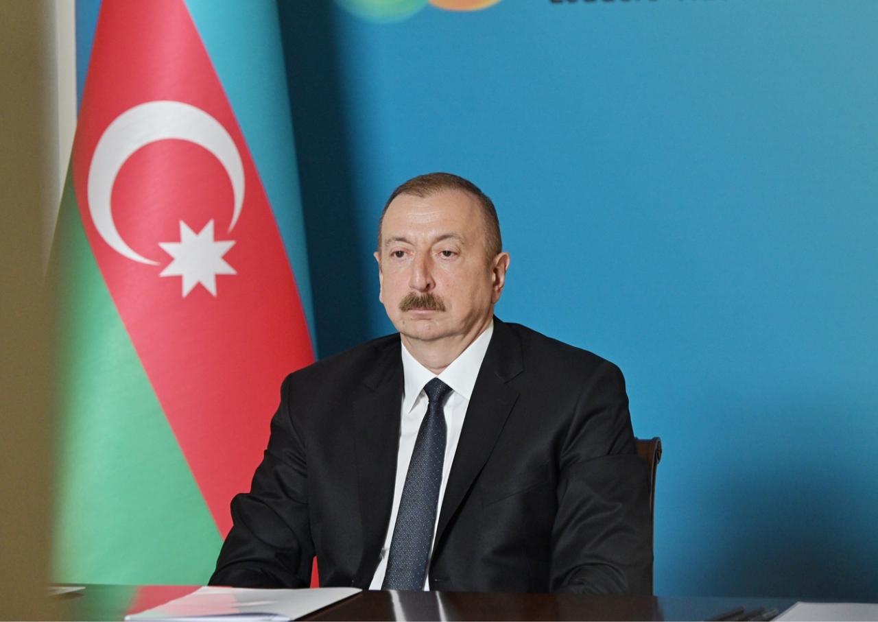 President Aliyev: Armenia pursues policy of illegal settlement in Nagorno-Karabakh