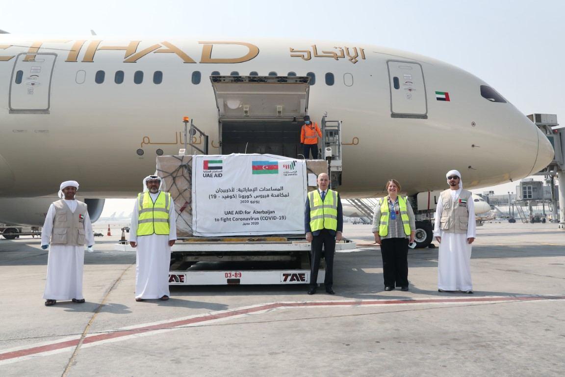 UAE sends aid plane with medical supplies to Azerbaijan to fight against COVID-19 [PHOTO]