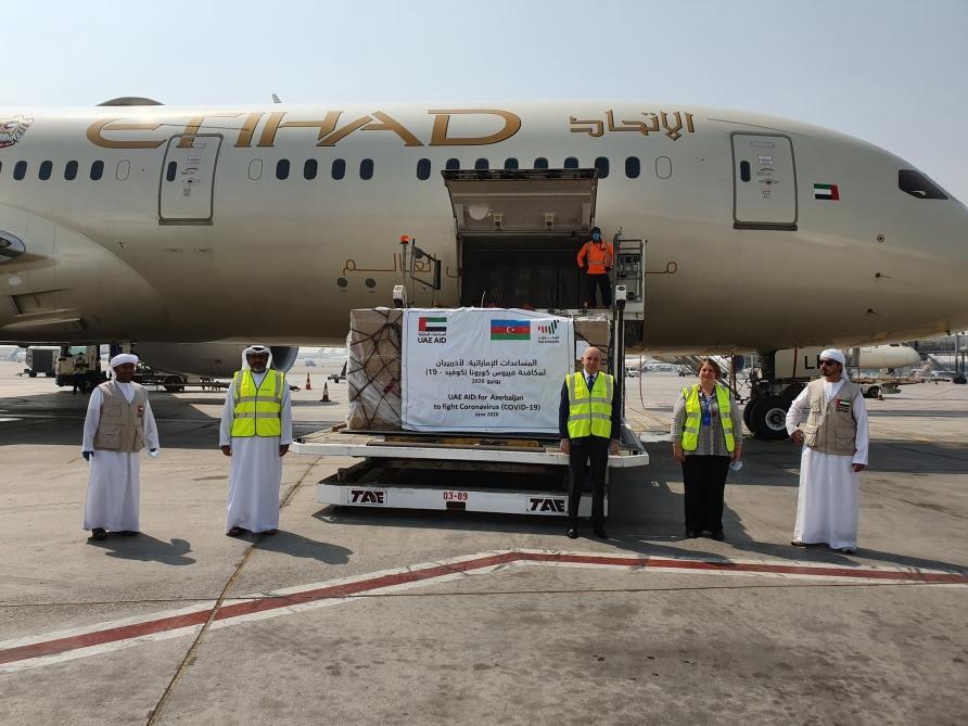 UAE sends medical supplies to help Azerbaijan's fight over COVID-19 [PHOTO]