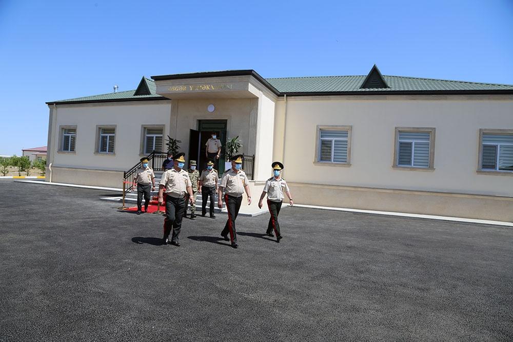 Azerbaijan's Defense Ministry opens new military unit [PHOTO] - Gallery Image