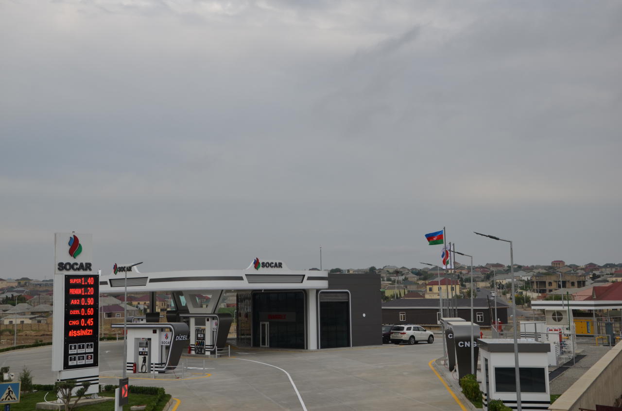 SOCAR opens new petrol station in Baku