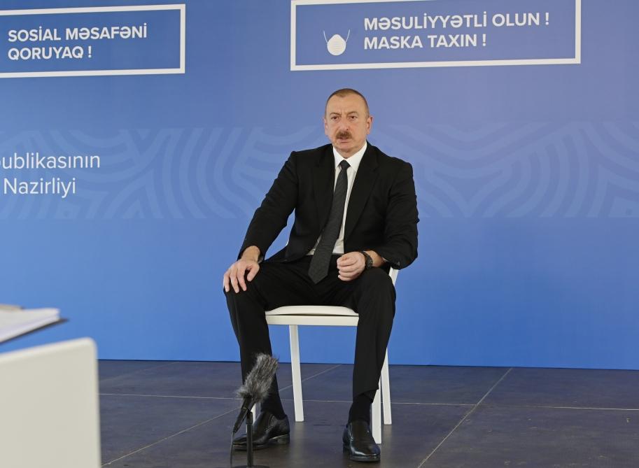 President Aliyev: Azerbaijan not to change position on Nagorno-Karabakh conflict