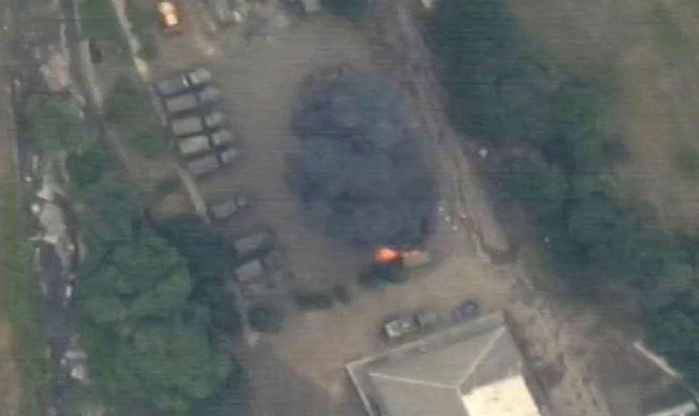 Azerbaijani Defense Ministry: Armenia’s several military facilities, military equipment destroyed [VIDEO]