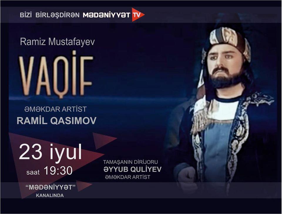 Medeniyyet TV to stream Ramiz Mustafayev's opera