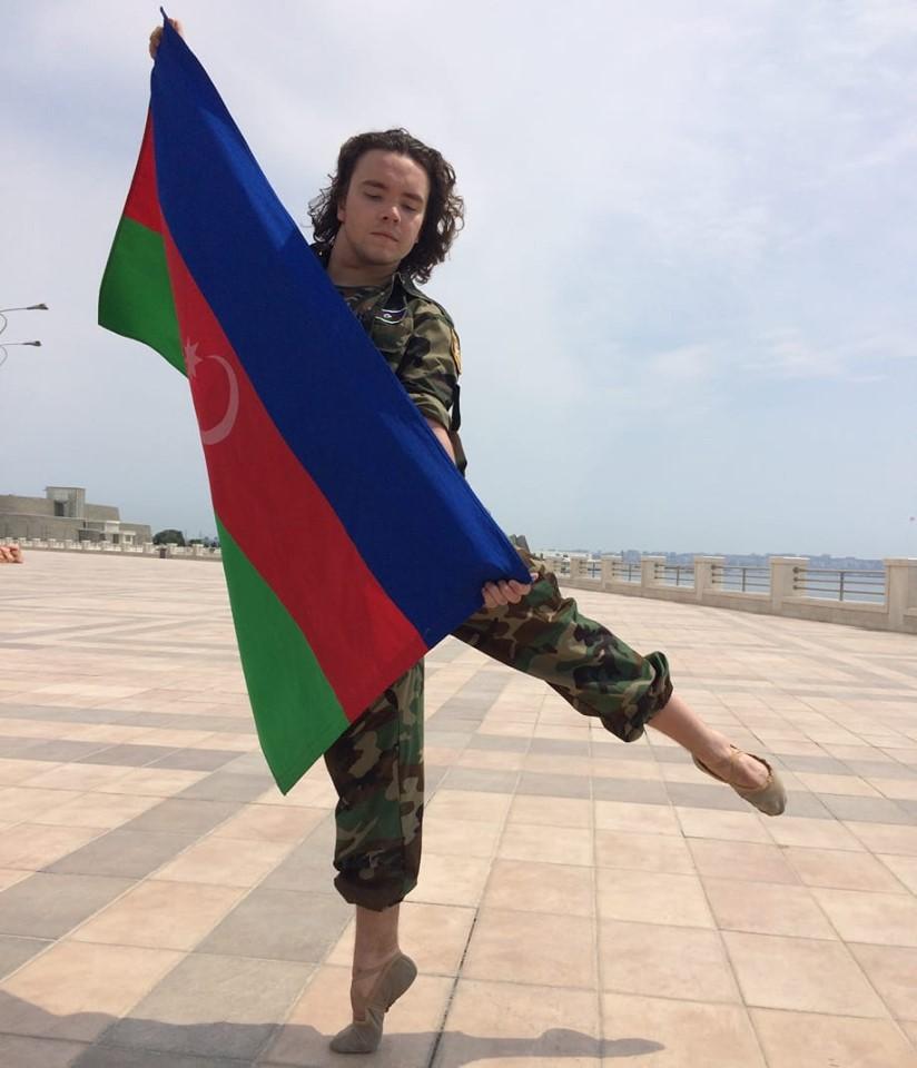 Azerbaijani dancer presents video in honor of national heroes [PHOTO/VIDEO]