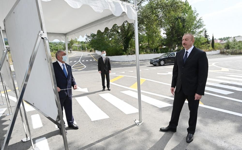 President Aliyev inaugurates new projects in Ismayilli [UPDATE]