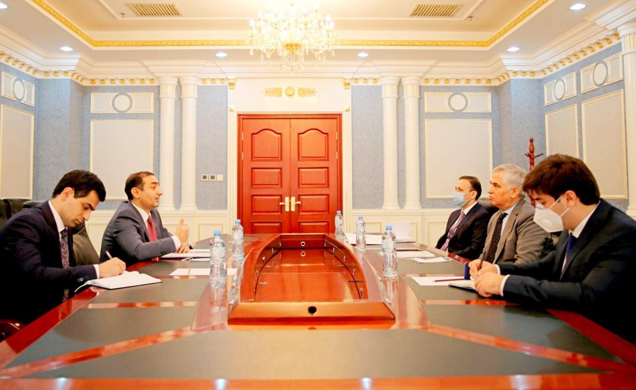 Azerbaijani ambassador holds meeting with Tajikistan's Deputy FM [PHOTO]