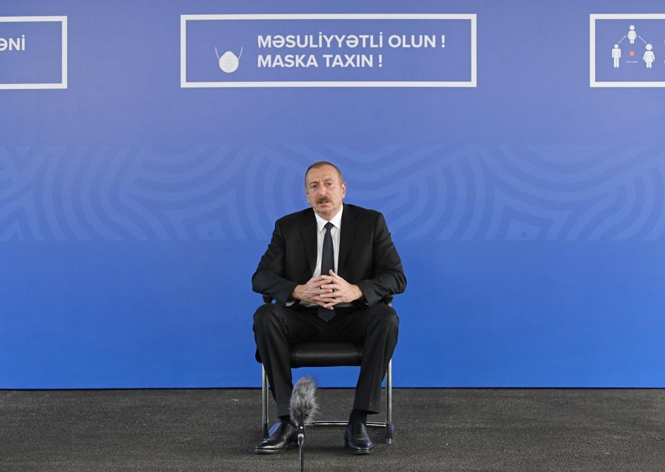 President Aliyev inaugurates new projects in Sheki [UPDATE]