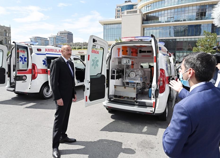 Azerbaijan imports new ambulances [UPDATE]