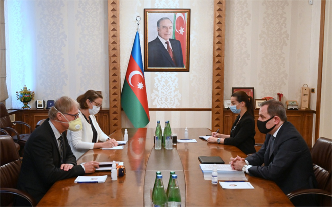 Azerbaijani FM meets with German ambassador to Azerbaijan