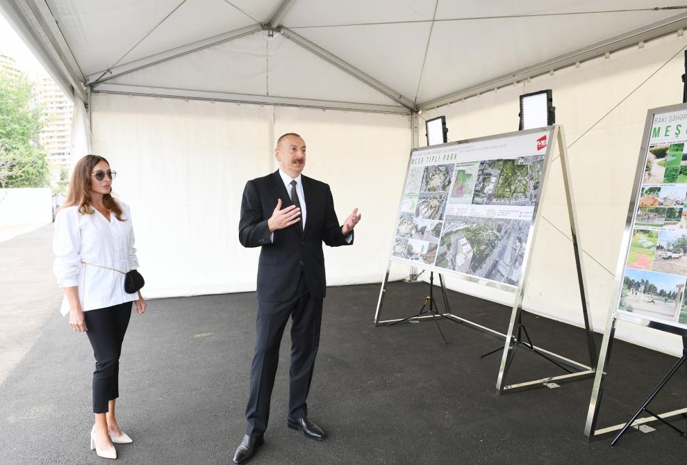 President Aliyev familiarizes himself with new infrastructure project in Baku [UPDATE]
